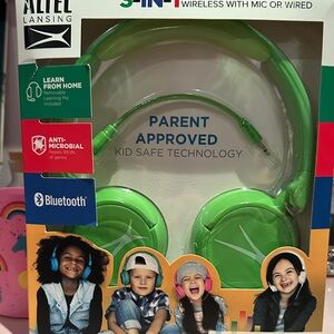 Altec Lansing Green Kids Headphones